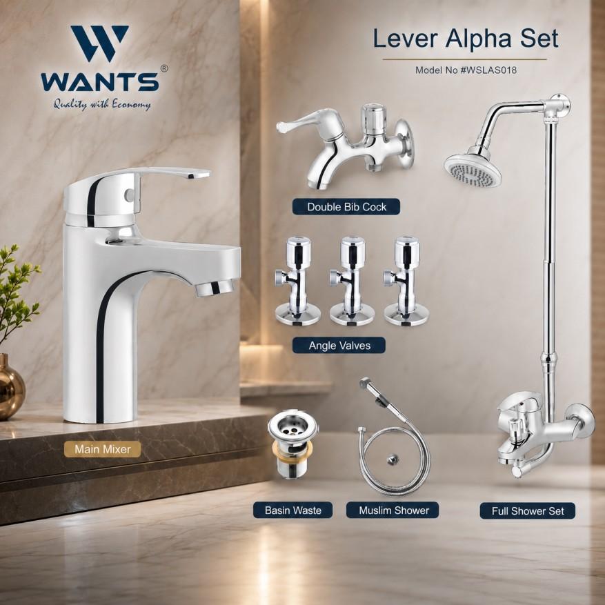 Lever Alpha Set sanitary product