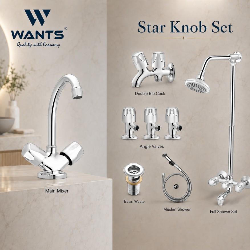Star Knob Set sanitary product